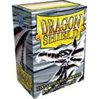 Dragon Shield: Standard Sleeves - Classic Silver (100)