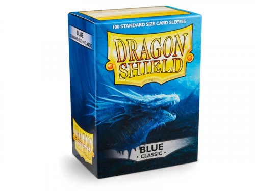 Dragon Shield: Standard Sleeves - Classic Blue (100)