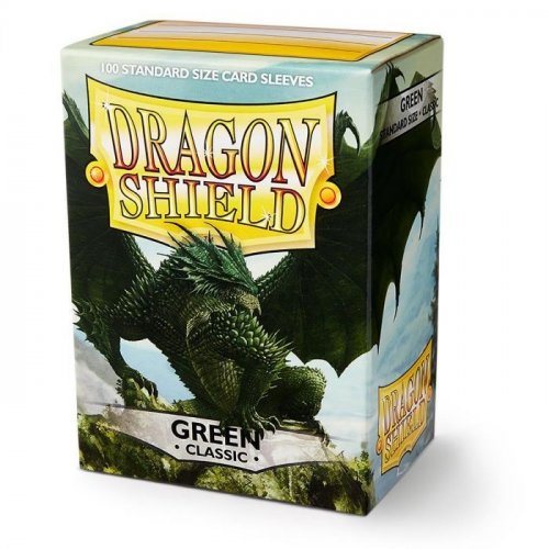 Dragon Shield: Standard Sleeves - Classic Green (100)