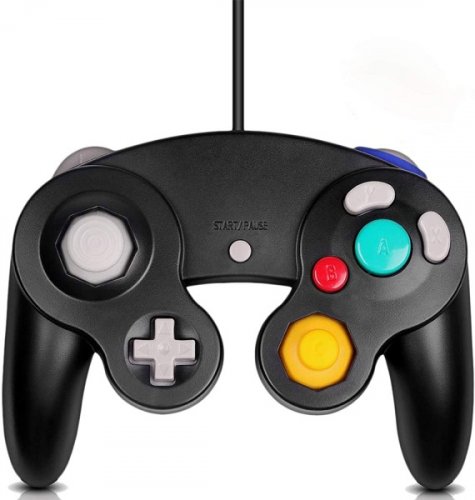 GameCube Peliohjain (Musta, Tarvike)