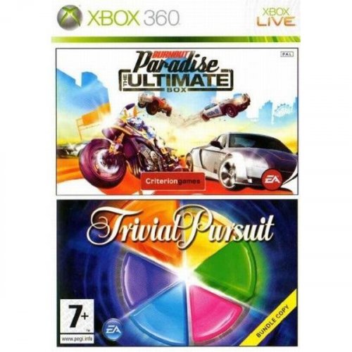Burnout Paradise Ultimate Box + Trivial Pursuit (k�ytetty)