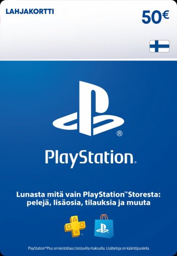 PlayStation Store Lahjakortti 50�