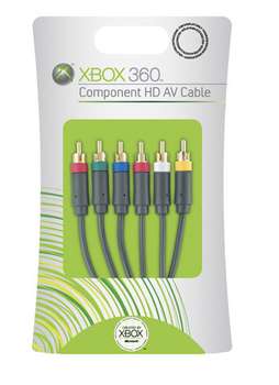 Xbox 360 kaapeli  komponentti/HD/AV-kaapeli (K�ytetty)