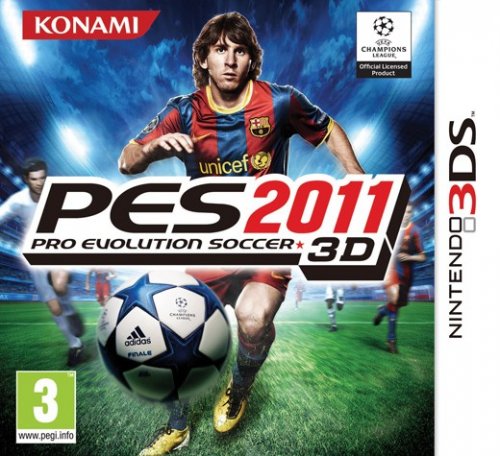 Pro Evolution Soccer 2011 (3DS) (k�ytetty)