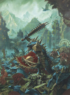 Lizardmen Saurus Oldblood