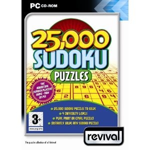 25000 Sudoku Puzzles
