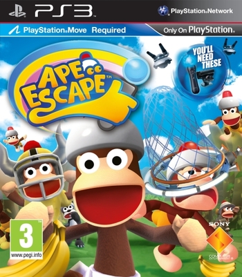 Ape Escape (Playstation MOVE) (K�ytetty)