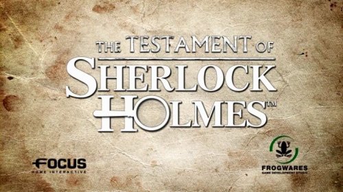 The Testament of Sherlock Holmes (K�ytetty)