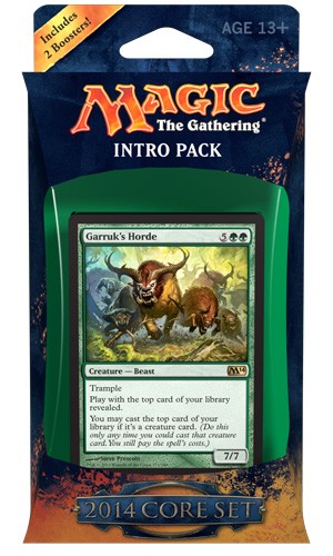Magic the Gathering: 2014 Core Set Intro Pack: Bestial Strength