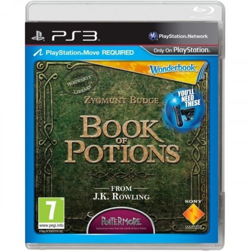 Wonderbook: Book Of Potions -peli (Move) (Suomi)