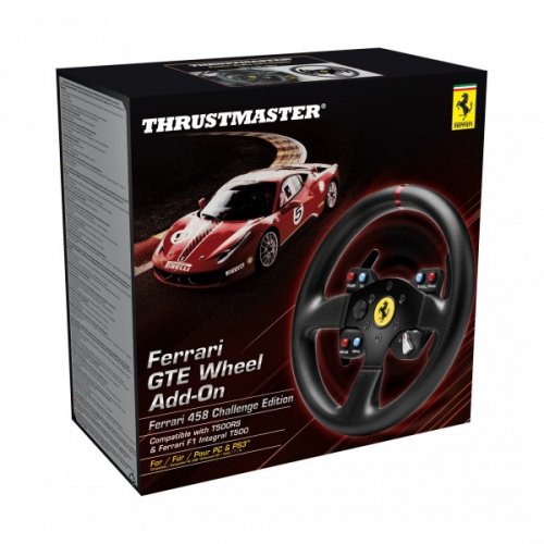 Thrustmaster: Ferrari Gte F458 Rattiohjain Add-on