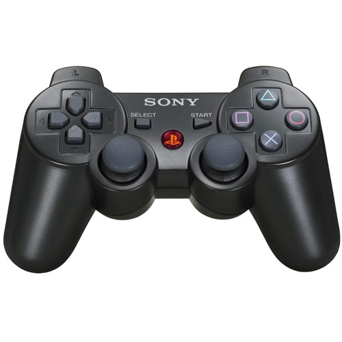 Sony PS3: DualShock 3 Controller (Black) (K�ytetty)