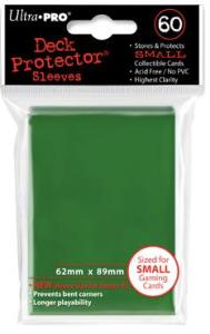 Ultra Pro Small Sleeves Green (60kpl) [kortinsuoja]