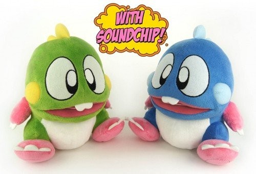 Bubble Bobble: Dragon Bros -pehmolelu (Vihre�)