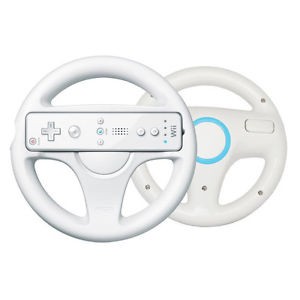 Wii: Gaming Wheel (valkoinen)