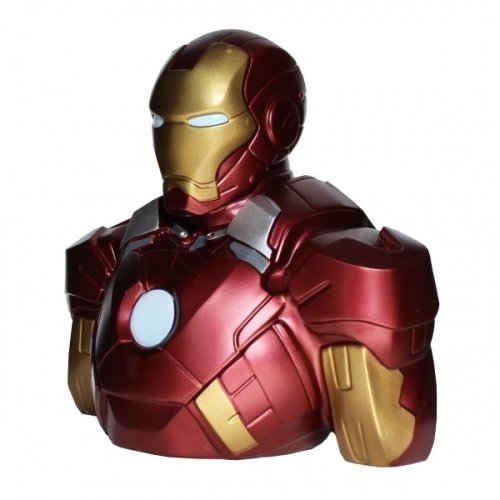 S��st�lipas: Iron Man Bust (22cm)