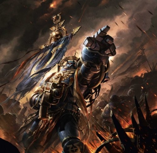 Space Marine Librarian in Terminator Armour 2015