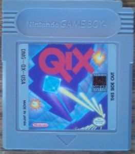 Game Boy: QiX (pelkk� kasetti) (K�ytetty)