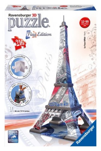 Palapeli: 3D Empire State Building (Flag Edition)