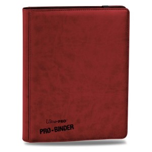 Pro-Binder: 9-Pocket Binder - Premium (Red)