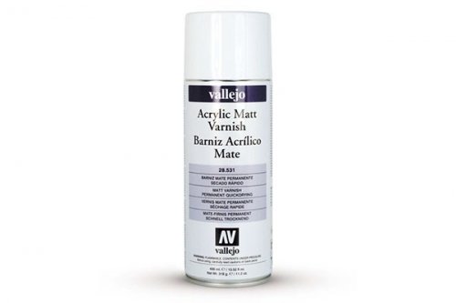 28531 Acrylic Aerosol Varnish: Matte 400 ml.