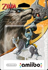 Nintendo Amiibo: Wolf Link -figuuri
