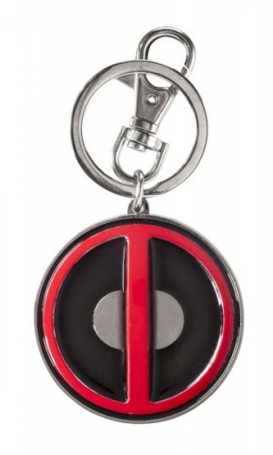 Avaimenper�: Deadpool Symbol Pewter Keyring