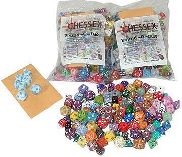 Noppasetti: Pound-O-Dice (80-100 irtonoppaa)