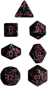 Noppasetti: Chessex Speckled � Polyhedral Space� (7)