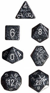 Noppasetti: Chessex Speckled � Polyhedral Ninja� (7)