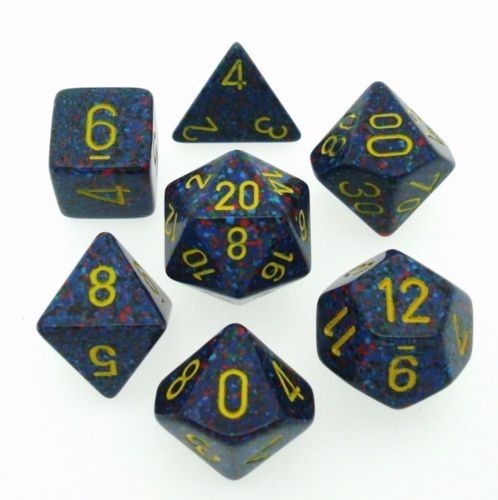 Noppasetti: Chessex Speckled � Polyhedral Twilight� (7)