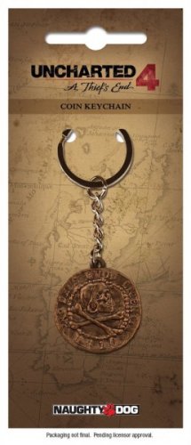 Avaimenper�: Uncharted 4 - Pirate Coin Metal
