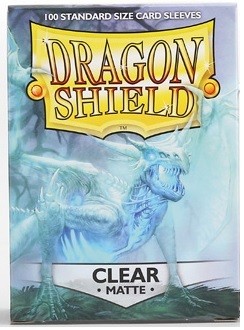 Dragon Shield: Standard Sleeves - Matte Clear (100)