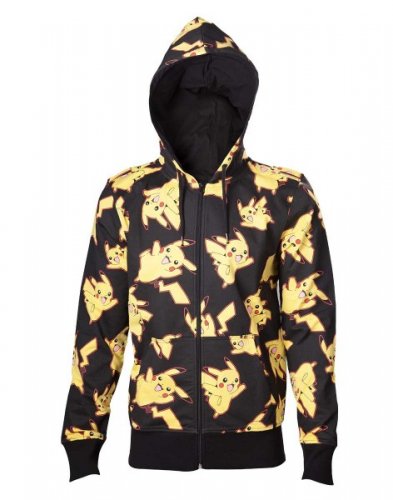 Huppari: Pok�mon - Pikachu - All Over - vetoketjulla (M)