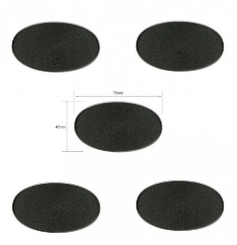 Citadel: 90x52mm Oval Bases