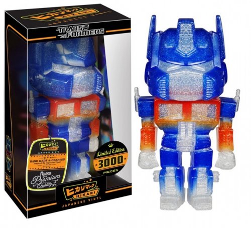Figuuri: Hikari - Transformers Optimus Prime Sofubi Clear Glitter