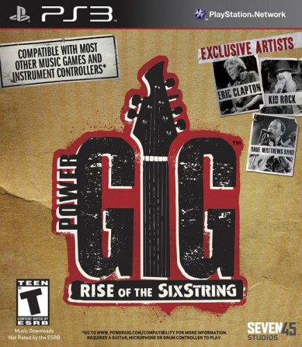 Power Gig Rise Of The Sixstring (pelkk� peli) (K�ytetty)