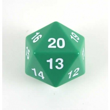 Noppa: Countdown D20 Vihre� (55mm)