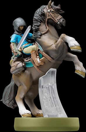 Nintendo Amiibo: Link (Rider)-figuuri (Zelda: Breath of the Wild)