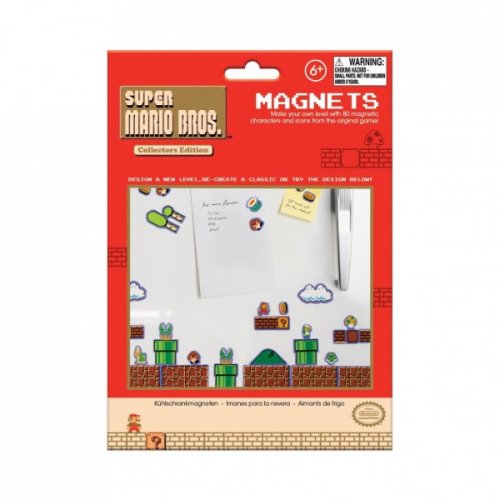 Super Mario Bros. Magnets (Multi-Colour)