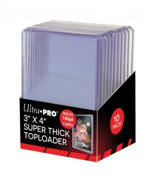 Ultra Pro Toploader: Super Thick 180PT Toploader (10kpl)