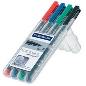 STAEDTLER: Lumocolor� non-permanent: M Series 4-pack