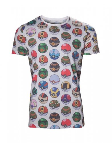 Paita: Pok�mon - Poke Ball Allover (L)