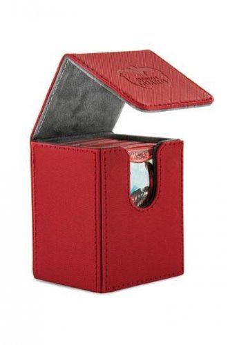 Ultimate Guard: Flip Deck Case Xenoskin� 100+ (Red)