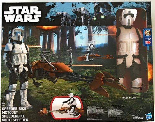 Figuuri: Star Wars - Speeder Bike & Biker Scout