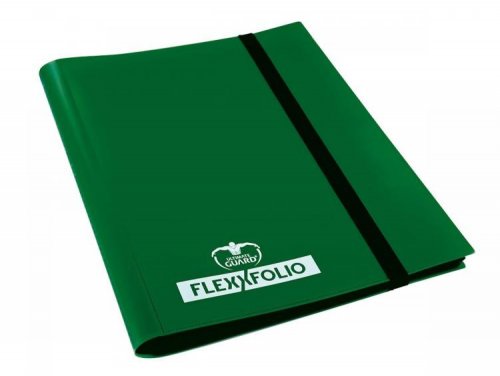 Korttikansio: FlexxFolio (4-taskuinen, vihre�) (Ultimate Guard)