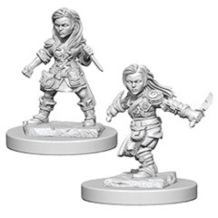 D&D Nolzur's Marvelous Unpainted Minis: Halfling Female Rogue