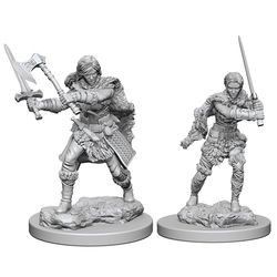 D&D Nolzur's Marvelous Unpainted Minis: Human Female Barbarian