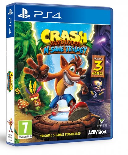 Crash Bandicoot: N. Sane Trilogy (K�ytetty)
