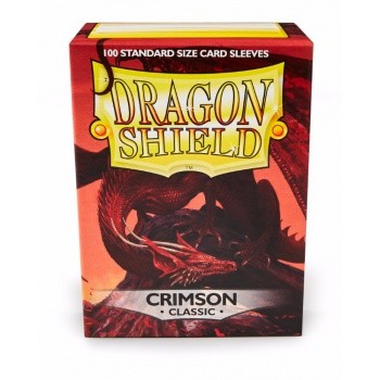 Dragon Shield: Standard Sleeves - Classic Crimson (100)